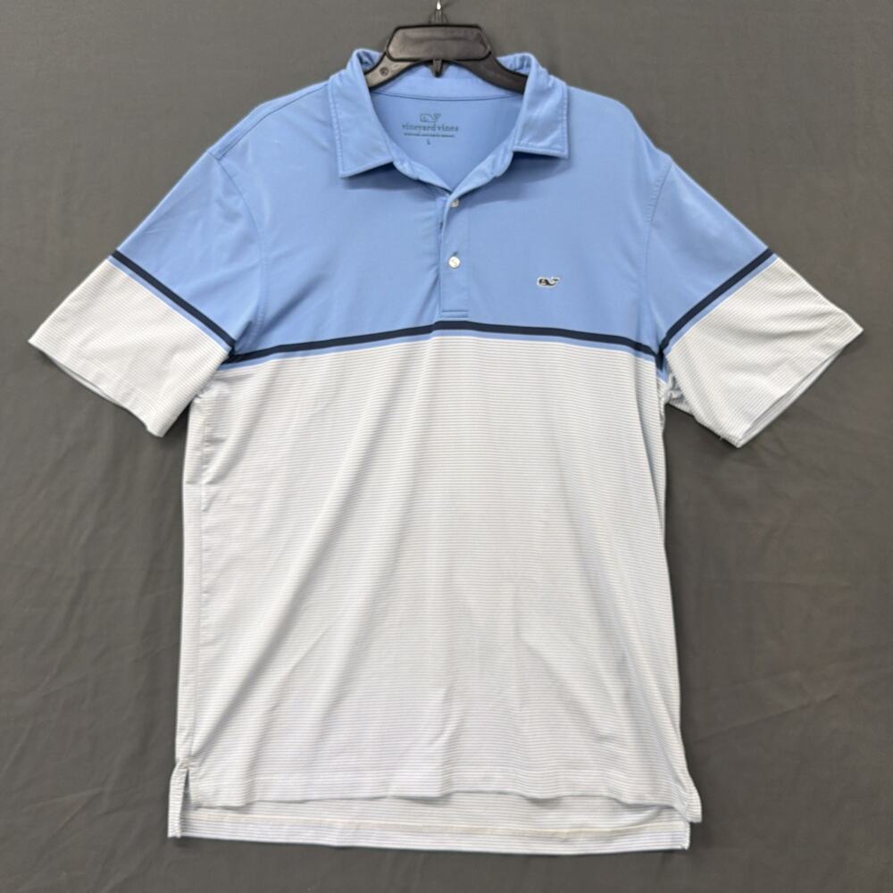 vineyard vines performance polo large mens shirt